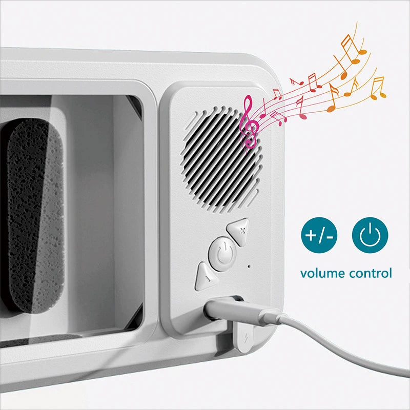 AquaMounts™  Waterproof Phone Case with Bluetooth Speaker Wall Mount Phone Holder Stand Anti-Fog for Showering Bathe Bathroom Kitchen